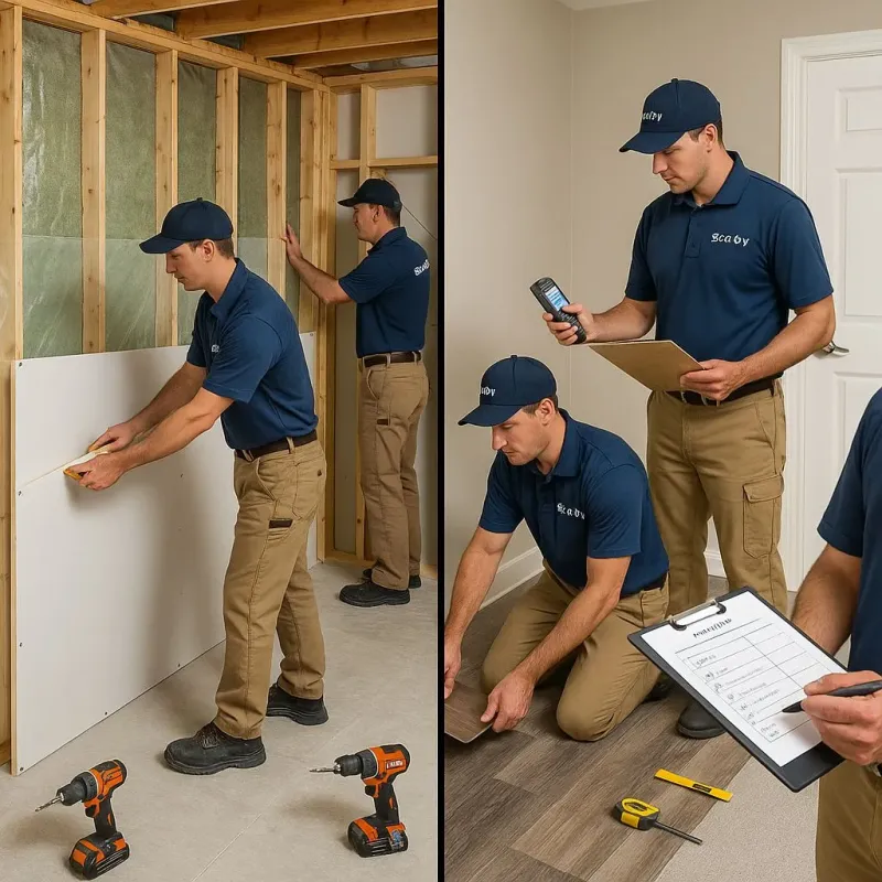Repairs and Reconstruction process in Wallowa County, OR